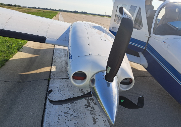 Illustration 3 of 9 from LNVÚ report SKS2023001: Event airplane Piper PA-34-220T (OE-FST) - Seneca IV