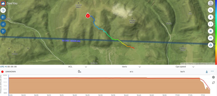 Illustration 3 of 3 from LNVÚ report SKA2023009: Event aircraft ZK MOYES-LITE SPEED RX 3.5 PRO (OM-H462) - Podkonice