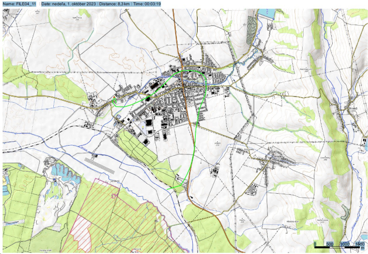Illustration 1 of 5 from LNVÚ report SKA2023008: Event aircraft WT 9 (OM-MIR) - Senica Čáčov