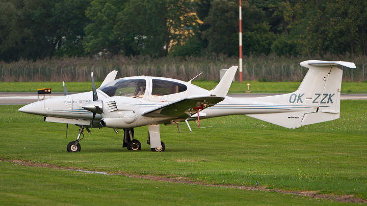 Illustration 1 of 21 from LNVÚ report SKA2023001: Event aircraft OK-ZZK (DA-42) at TREN (čianske Stankovce)