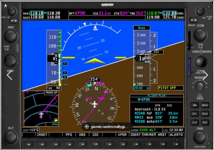 Illustration 4 of 21 from LNVÚ report SKA2023001: Event aircraft OK-ZZK (DA-42) at TREN (čianske Stankovce)