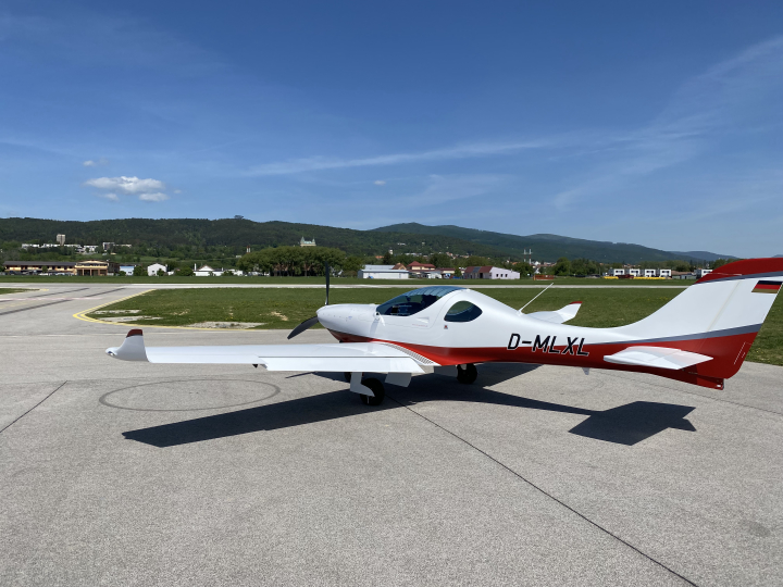 Illustration 1 of 7 from LNVÚ report SKA2022008: Event aircraft D-MLXM Dynamic WT-9 at LZPE (PRIEVIDZA)