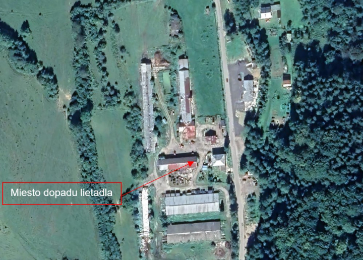 Ilustrace 4 z 5 ze zprávy LNVÚ SKA2022011: Událost lietadlá bez ŠPZ na RANS (S7 Courier)