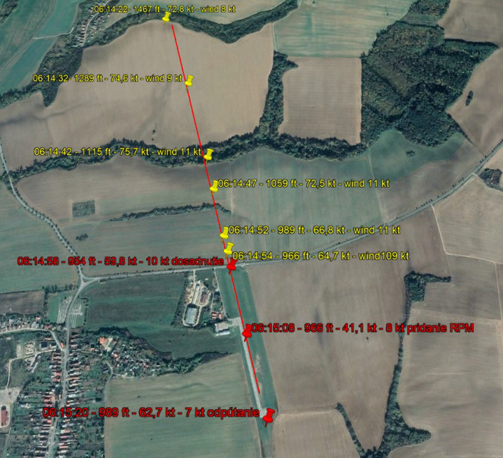 Illustration 1 of 12 from LNVÚ report SKA2020002: Event aircraft (OM-VIP)