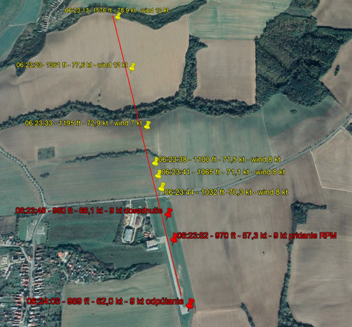 Illustration 2 of 12 from LNVÚ report SKA2020002: Event aircraft (OM-VIP)