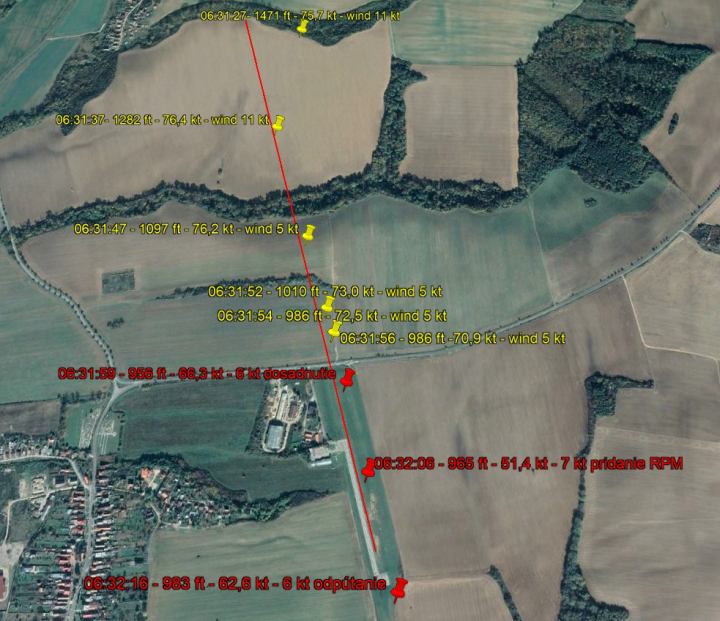 Illustration 4 of 12 from LNVÚ report SKA2020002: Event aircraft (OM-VIP)