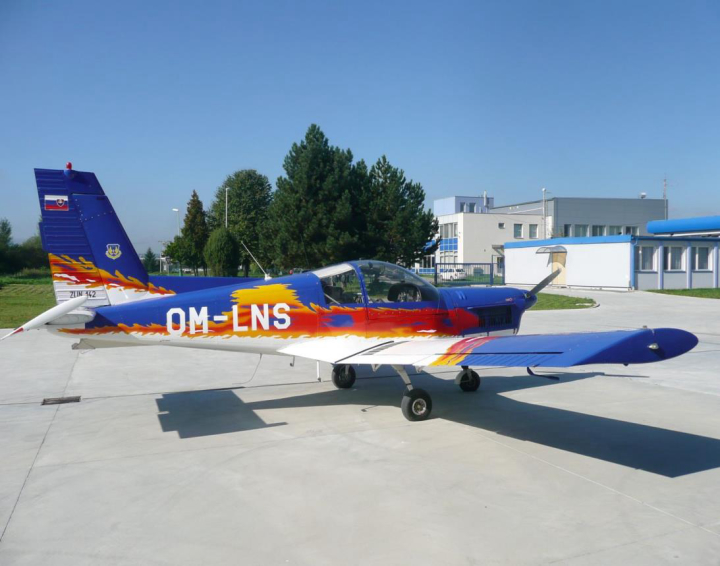 Illustration 1 of 5 from LNVÚ report SKS2019002: Event aircraft (OM-LNS)