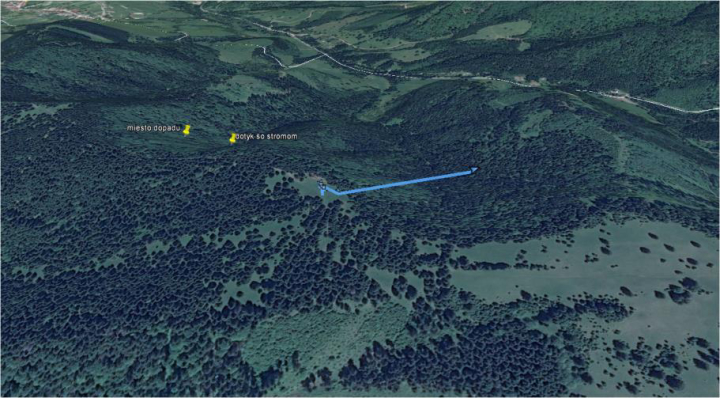 Illustration 6 of 9 from LNVÚ report SKA2016007: Event aircraft (OM-ATR)