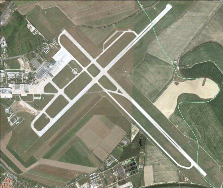 Illustration 1 of 1 from LNVÚ report SKS2012002: Event aircraft neoprávnené vniknutie vozidla na aktívnu RWY 31 at LZIB (BRATISLAVA/M. R. Štefánik)